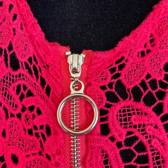 Long Sleeve Knee Length Lace Jacket - Picture 5 of 9